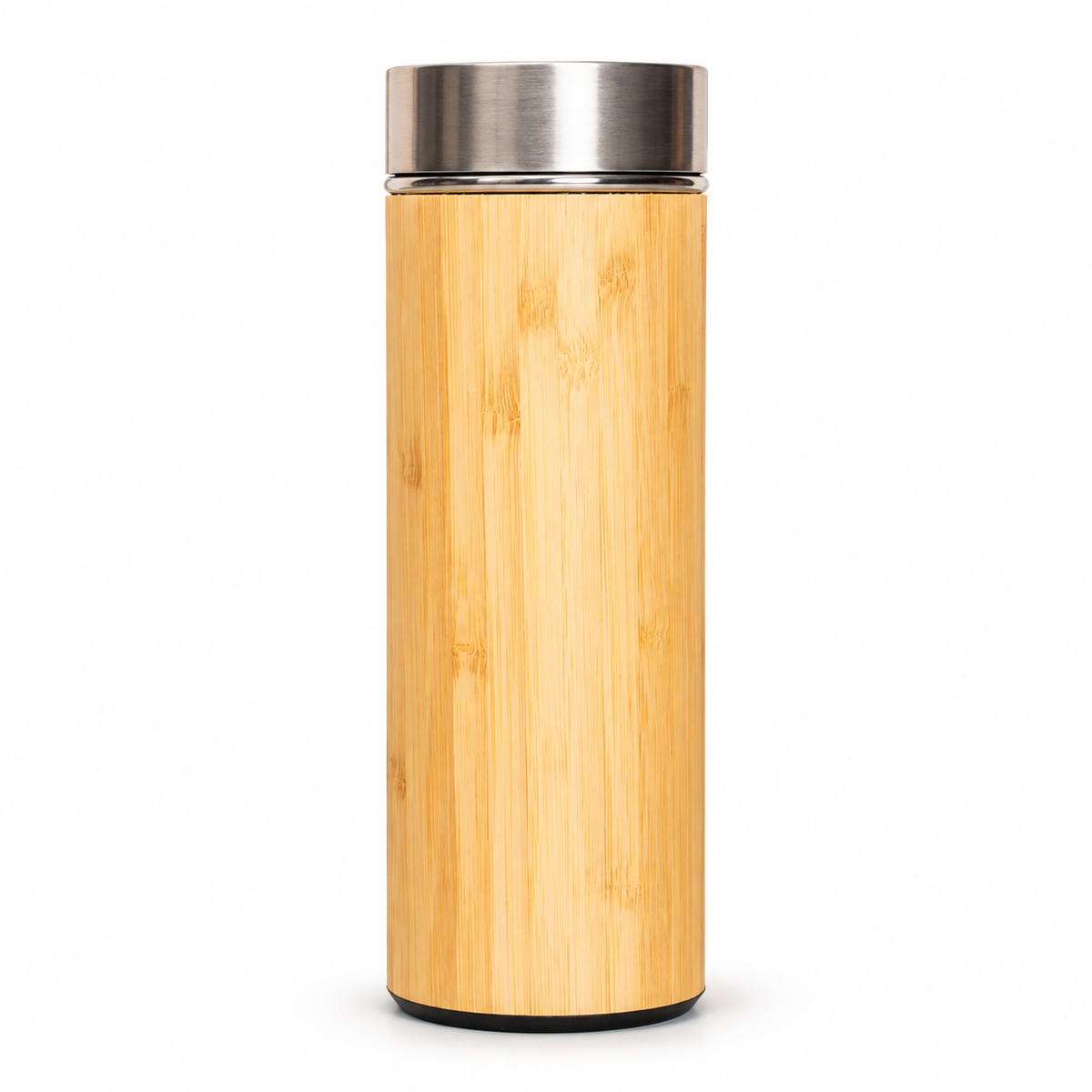 Bamboo Eco Friendly Insulated Water Bottle - 450ml