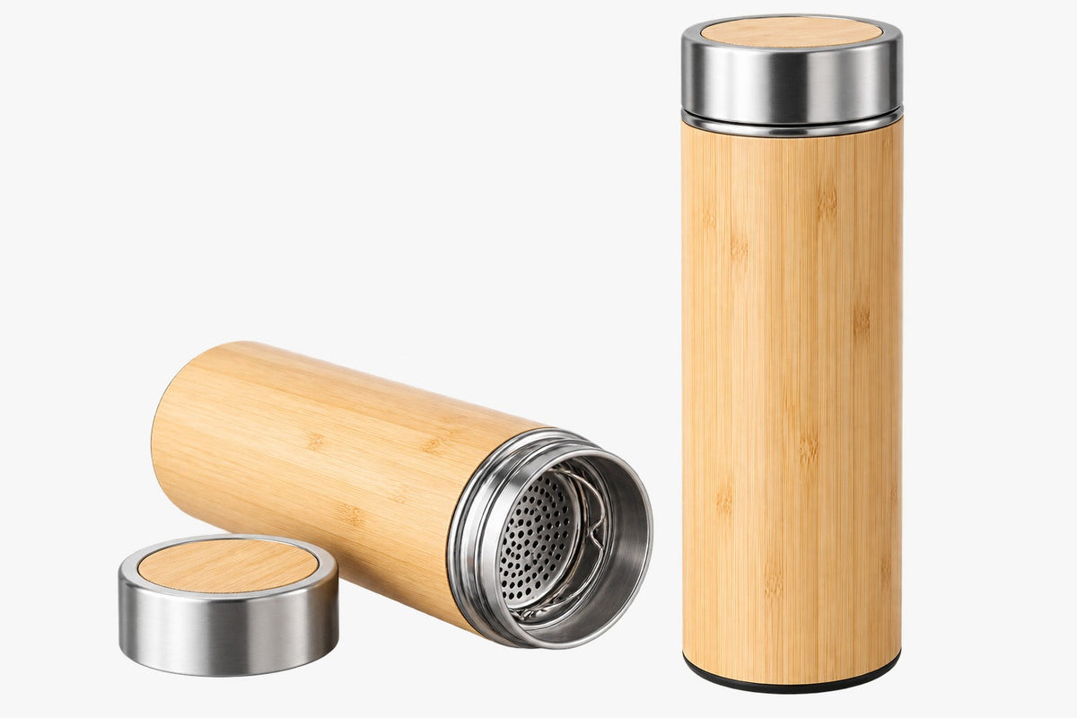 Bamboo Insulated Bottle