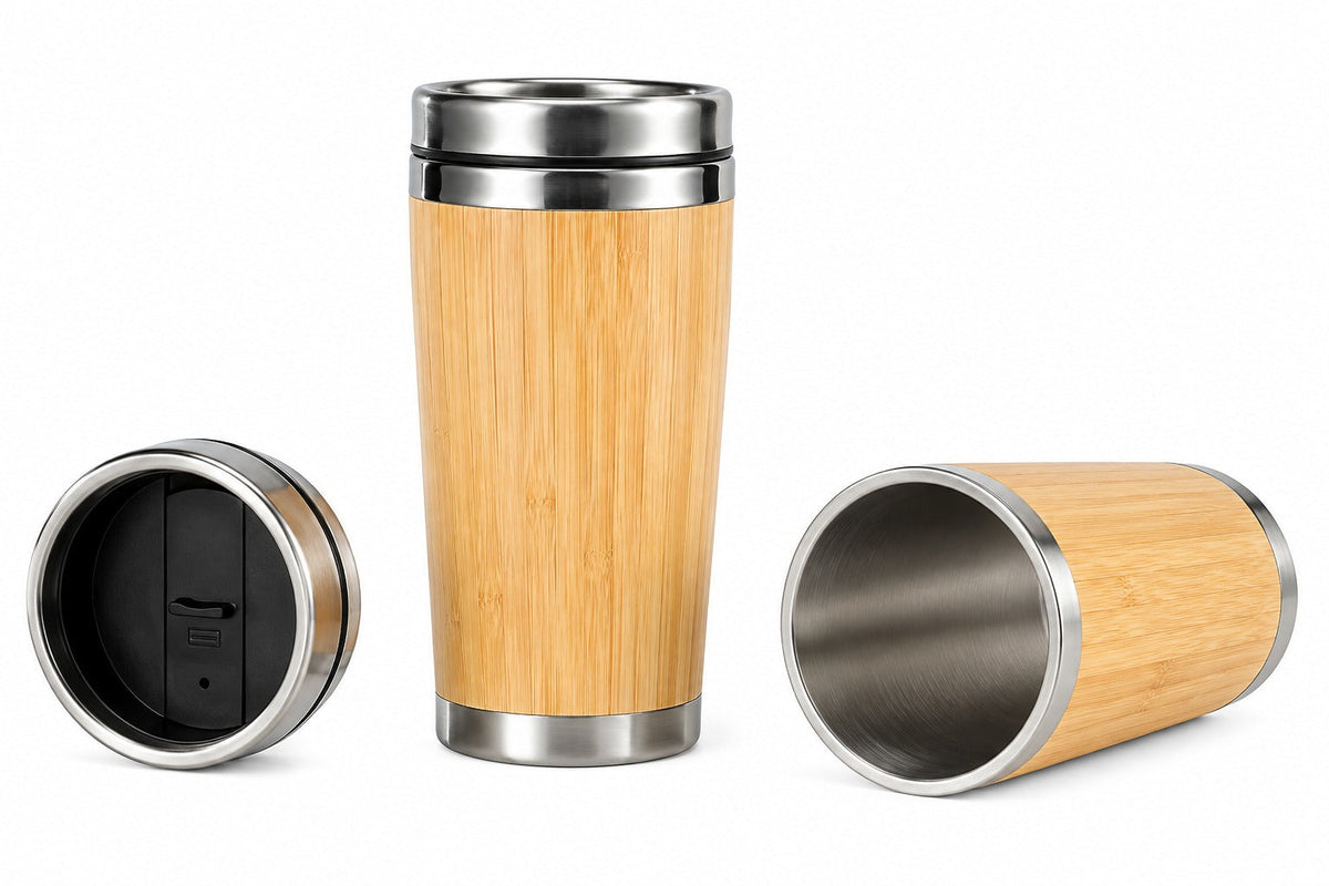 Bamboo Insulated Mug