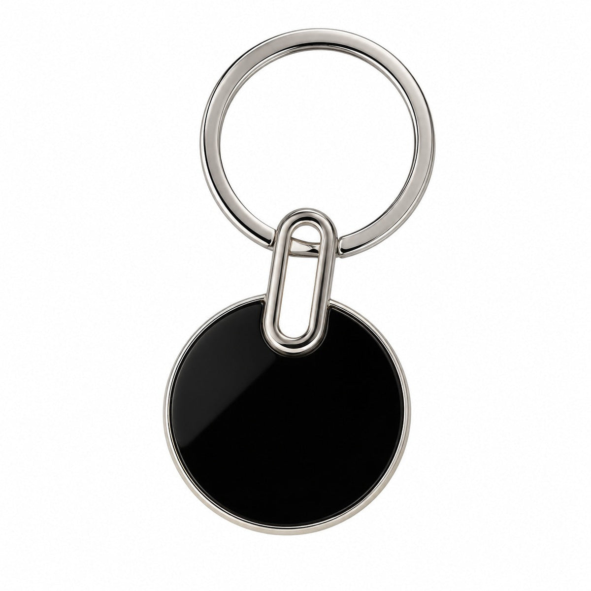 Round Metal Keychain