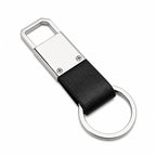Leather Keychain with Clip