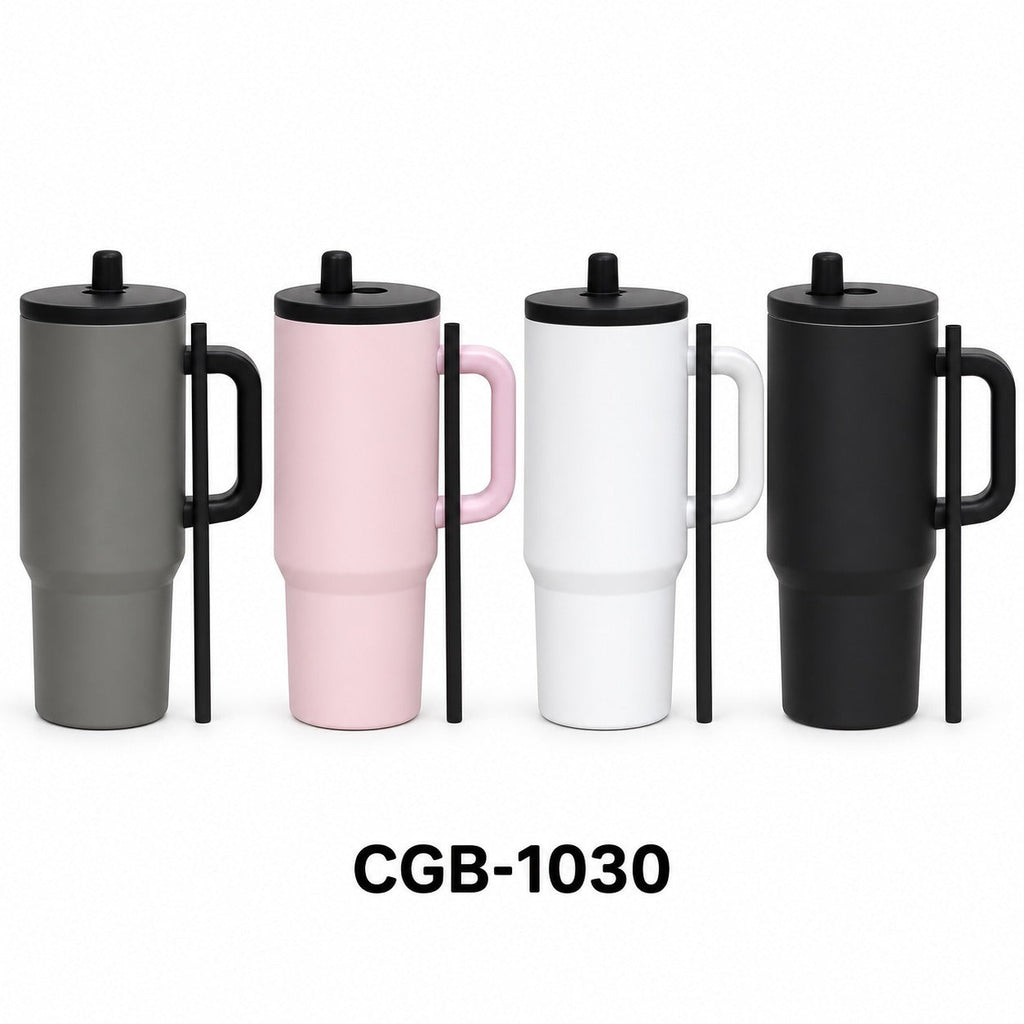 Matte Straw Tumbler
