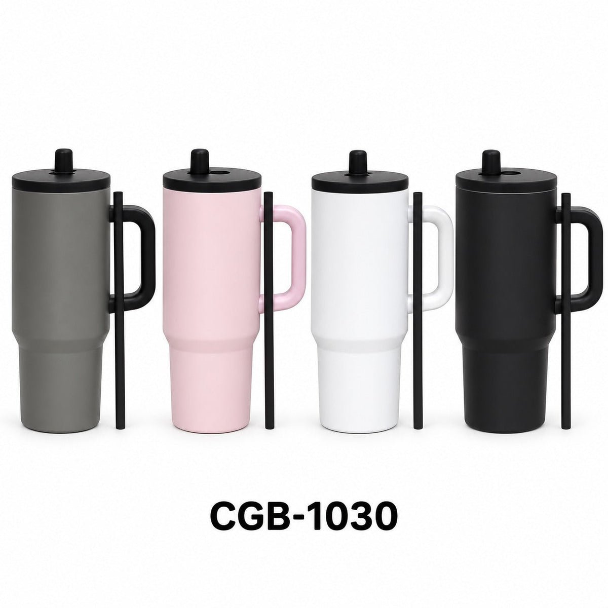 Matte Straw Tumbler