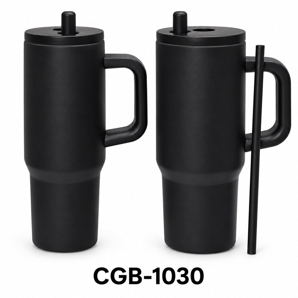 Matte Straw Tumbler