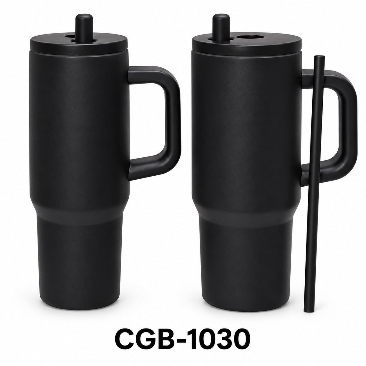 Matte Straw Tumbler