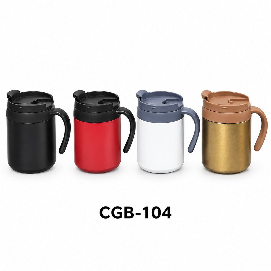 Flip-Lid Coffee Mug