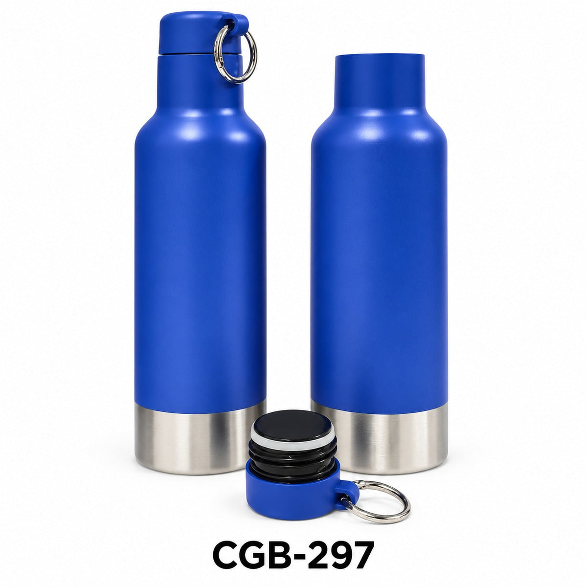 Stainless Steel Bottle with Metal Ring