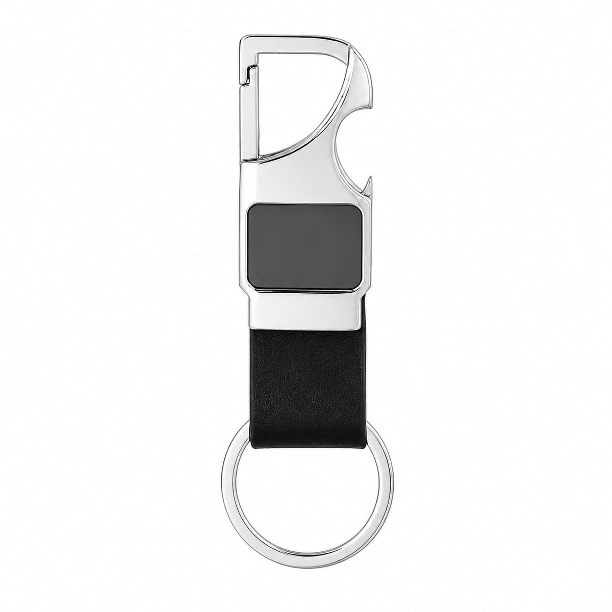 Leather Keychain with Clip